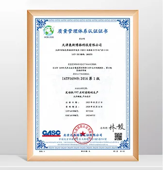 Issue the 16949 Chinese certificate