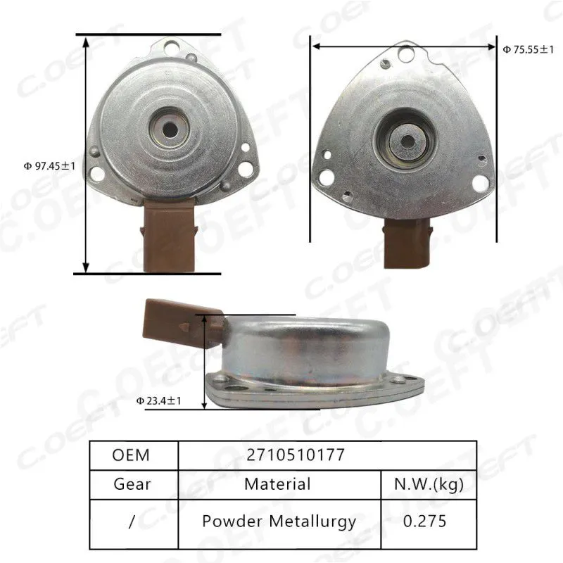 New Automatic Camshaft Cylinder Head Magnet 2710510177 for Mercedes-Benz W203 C230 2003-2005