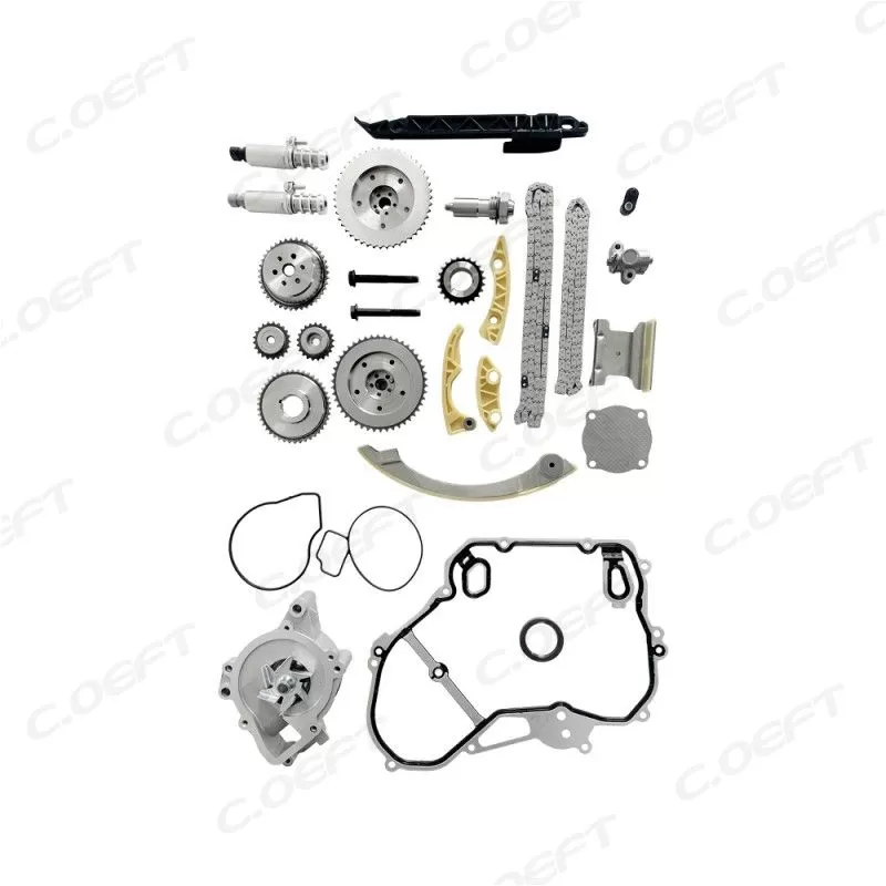 For Buick LaCrosse 2.4 Timing Chain Kit ASBG-BKJY2.4-16, Water Pump, Gasket, 12621505