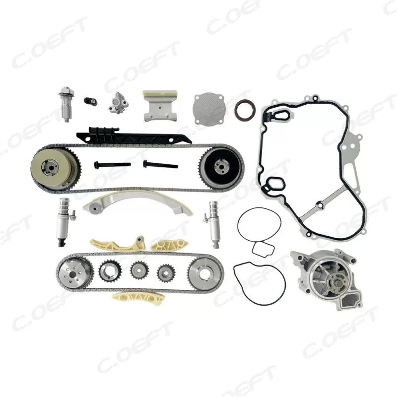 For Buick LaCrosse 2.4 Timing Chain Kit ASBG-BKJY2.4-16, Water Pump, Gasket, 12621505