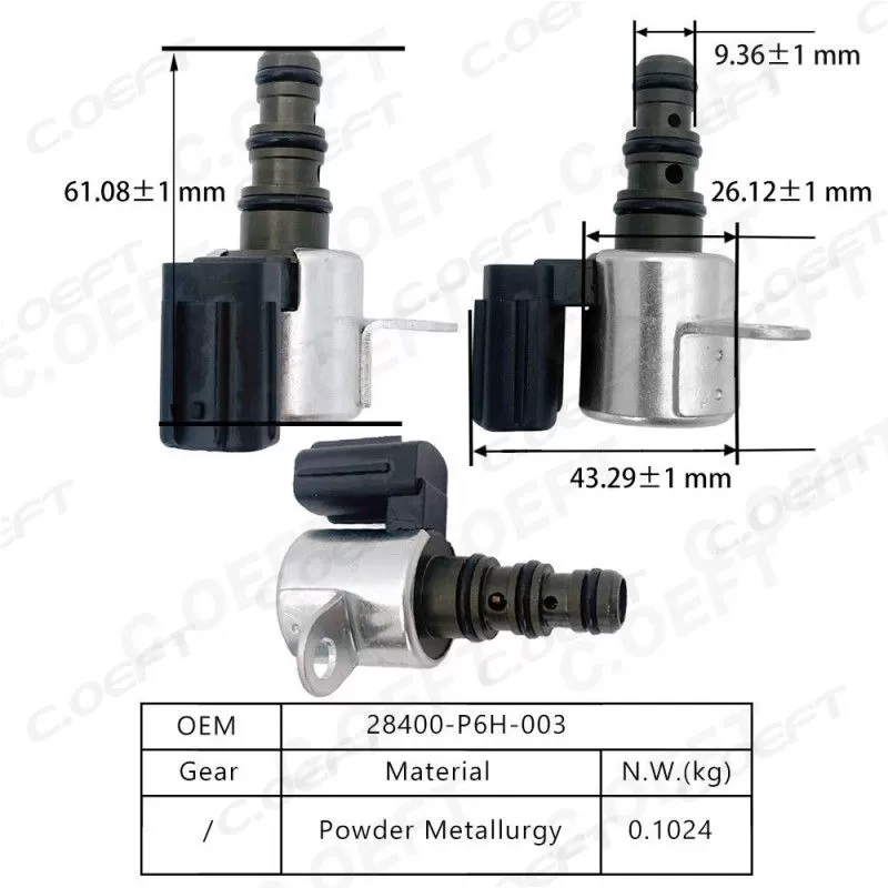 New Factory Wholesale for Honda Transmission Valve 28400-P6H-003 Gear Boxes