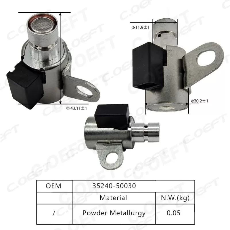 Remanufactured High Quality Transmission Control Solenoid Valve Solenoid Valve 35240-50030 for Toyota