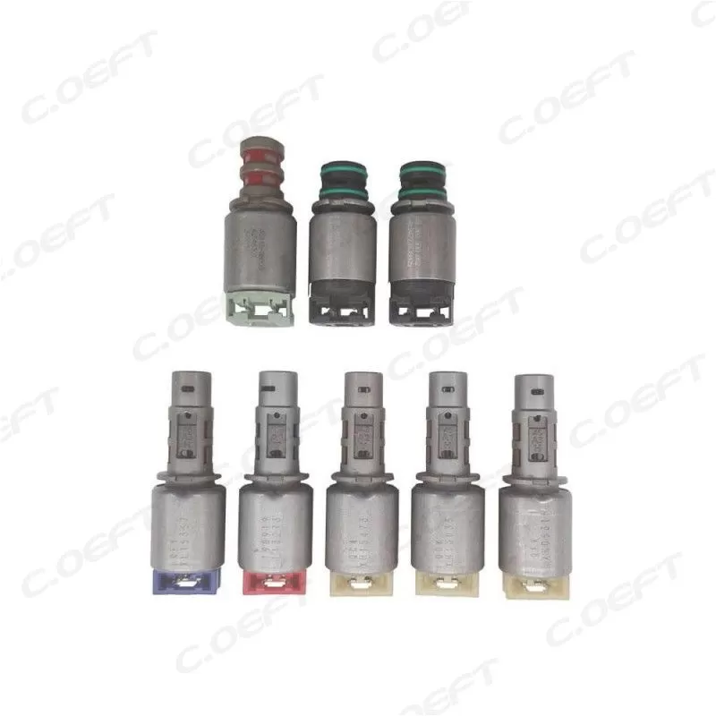 Refabricated Factory Wholesale Solenoid Valve Transmission Solenoid Set A6MF2 8PCS/SET for Korean Hyundai
