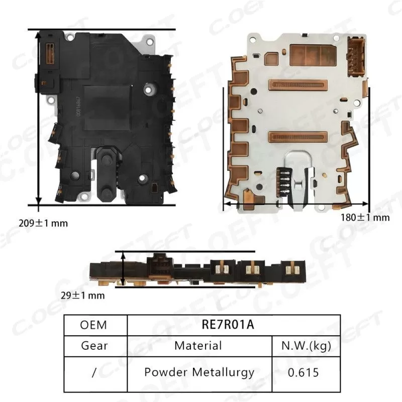 Refabricated Factory Wholesale Transmission Control Unit TCU TCM RE7R01Afor Mazda