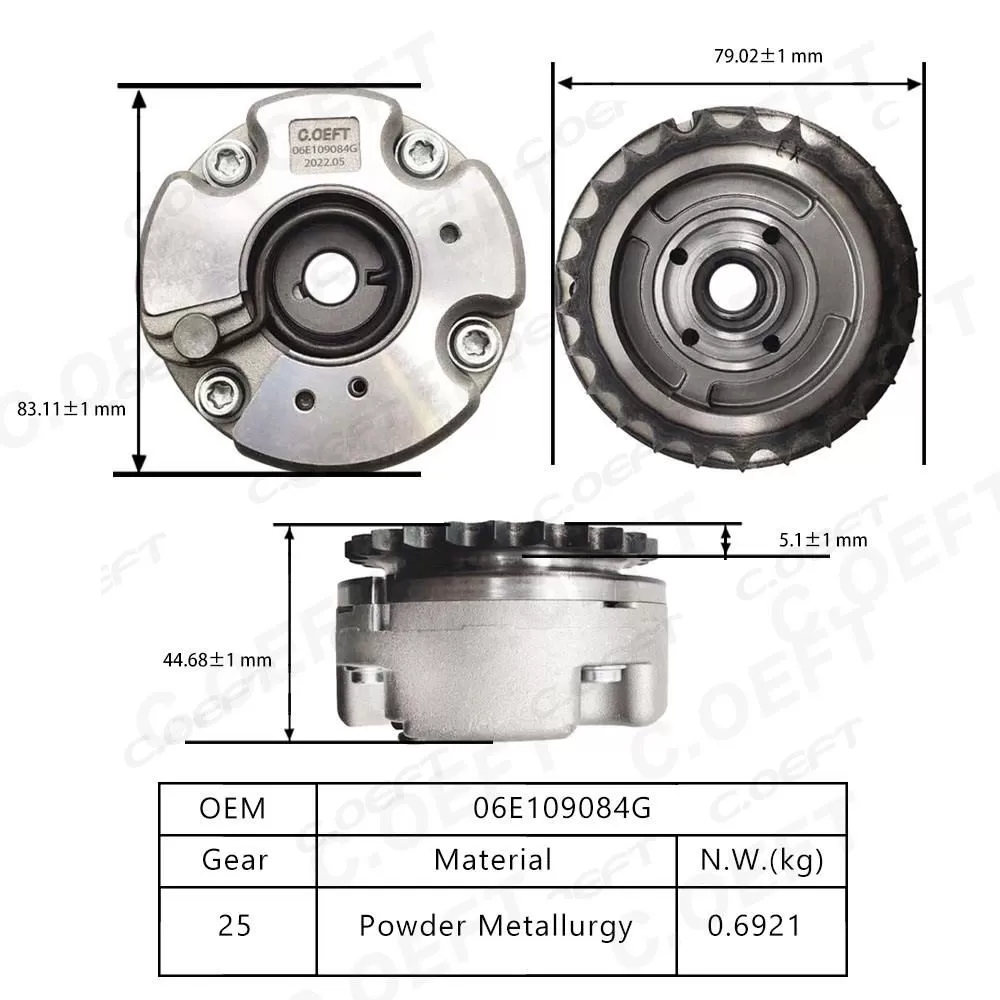 For Audi A6 A8 3.2  VVT Timing Gear 06E109084G