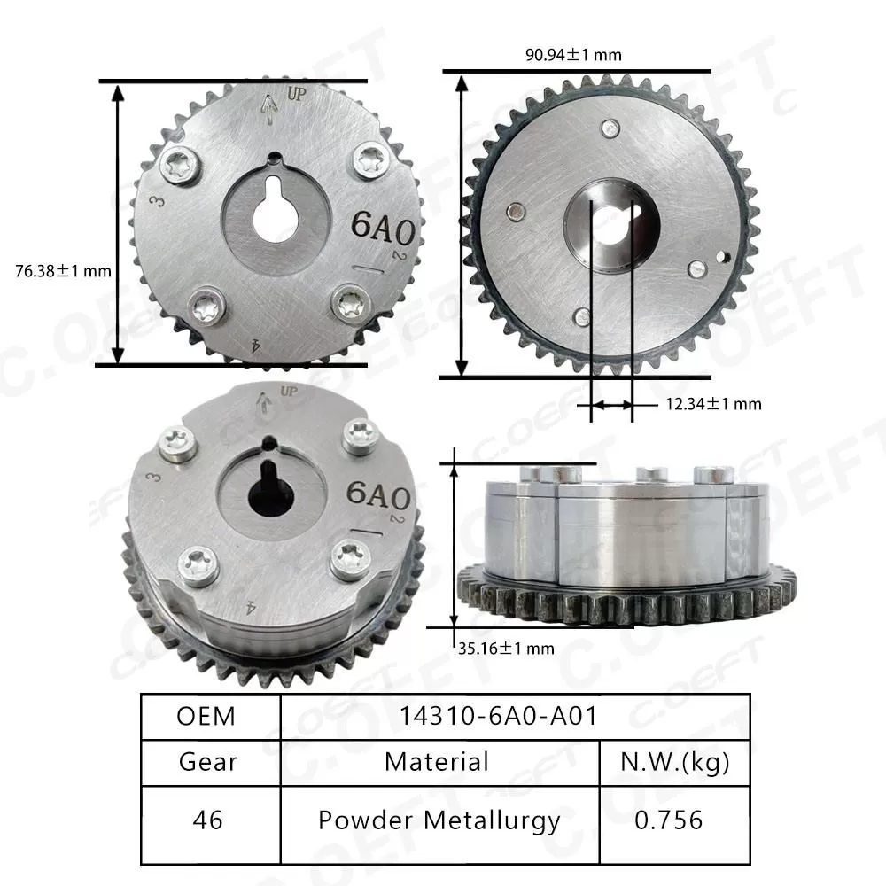For Honda L15C 1.5L VVT Timing Gear (Intake) 14310-6A0-A01