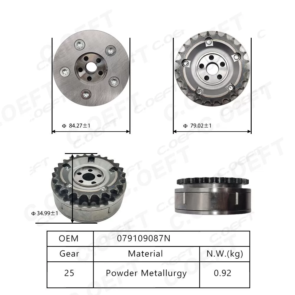 For VW Audi Adjustable Timing Gear 079109087N