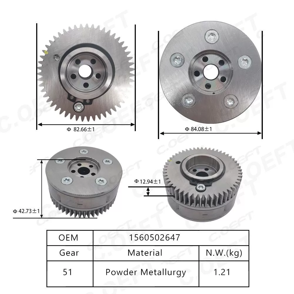 For Mercedes-Benz 156 1.0  Camshaft Timing Gear 1560502647