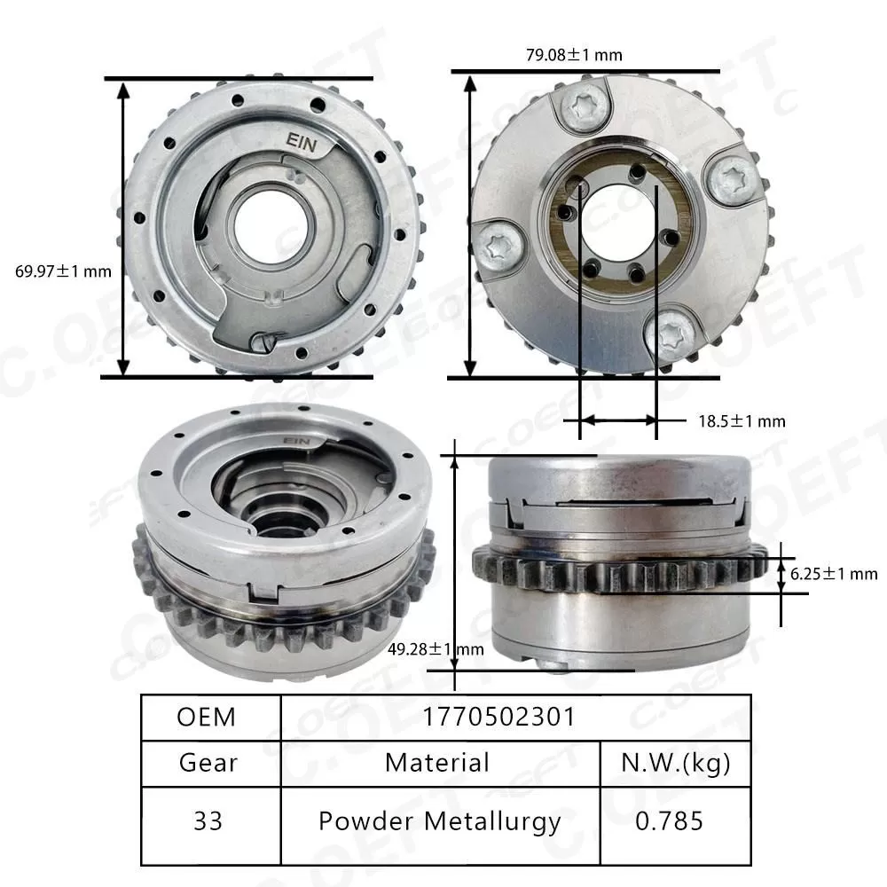 For Mercedes Benz 177 VVT Timing Gear  (intake) 1770502301