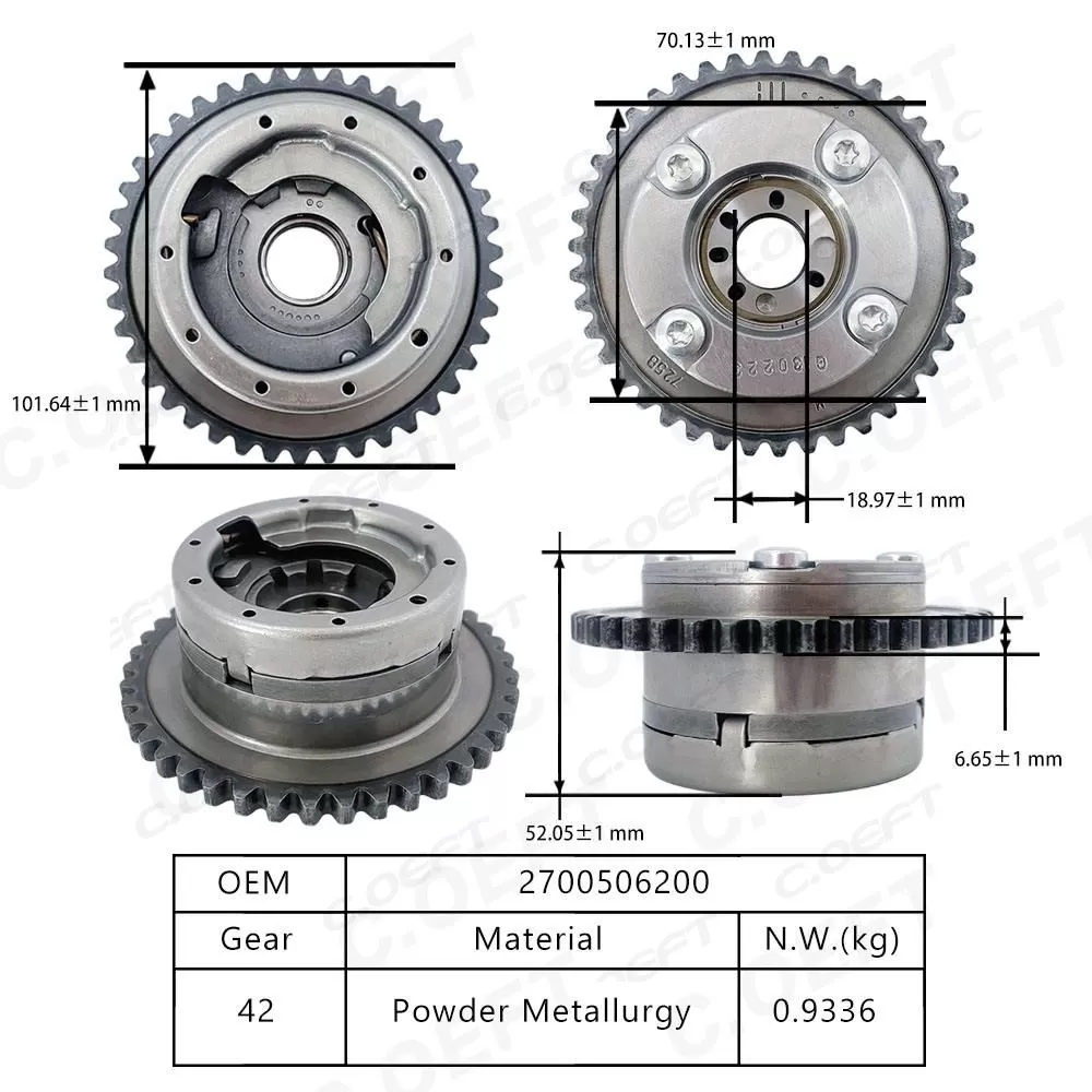 For Mercedes Benz 270 274  Camshaft Timing Gear 2700506200