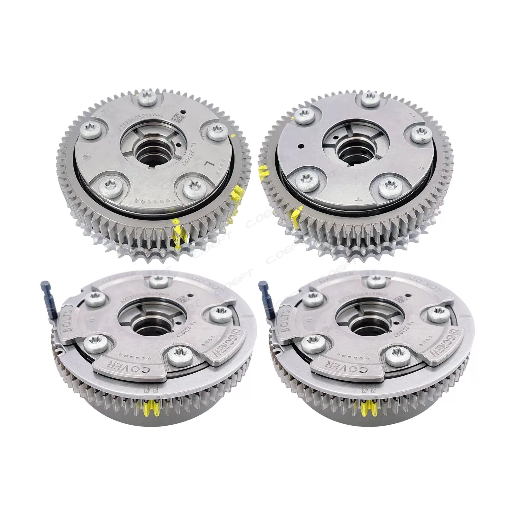 For Mercedes-Benz 272 Camshaft Adjuster 4PCS/SET 2720505247 2720505347 2720506847*2