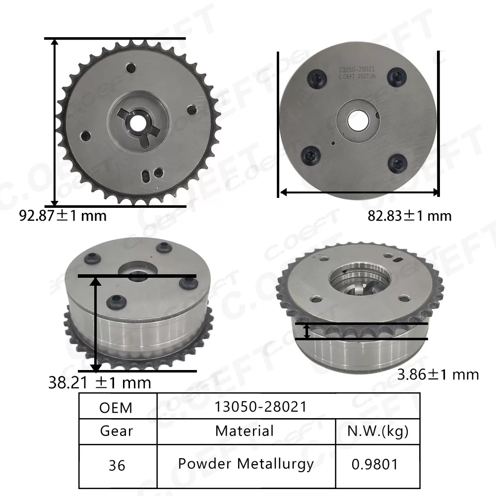 For Camry 1AZ 2AZ  2.0 2.4 VVT Timing Gear 13050-28021