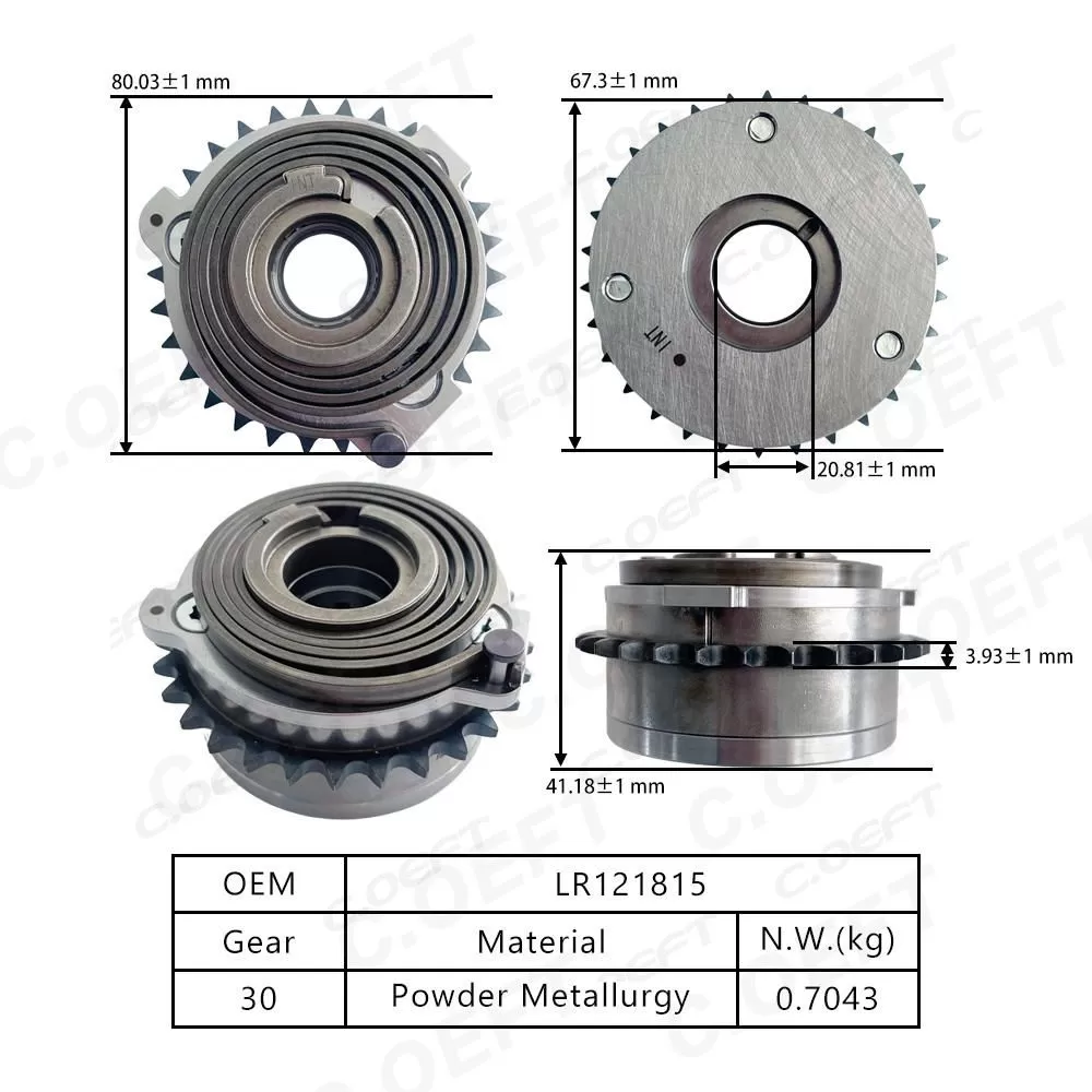 For Land Rover Range Rover 3.0  Camshaft Adjustment Unit LR121815