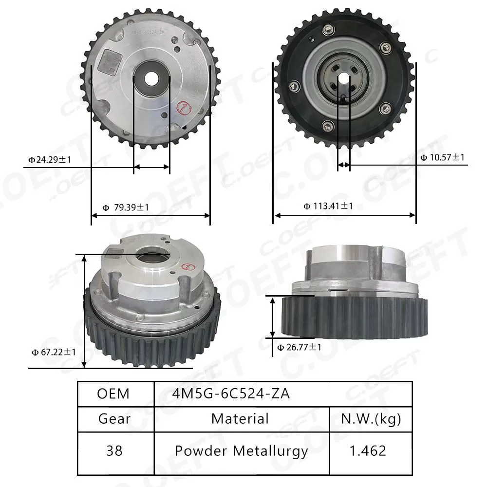 For Ford 1.5 Camshaft Adjustment Unit  4M5G-6C524-ZA