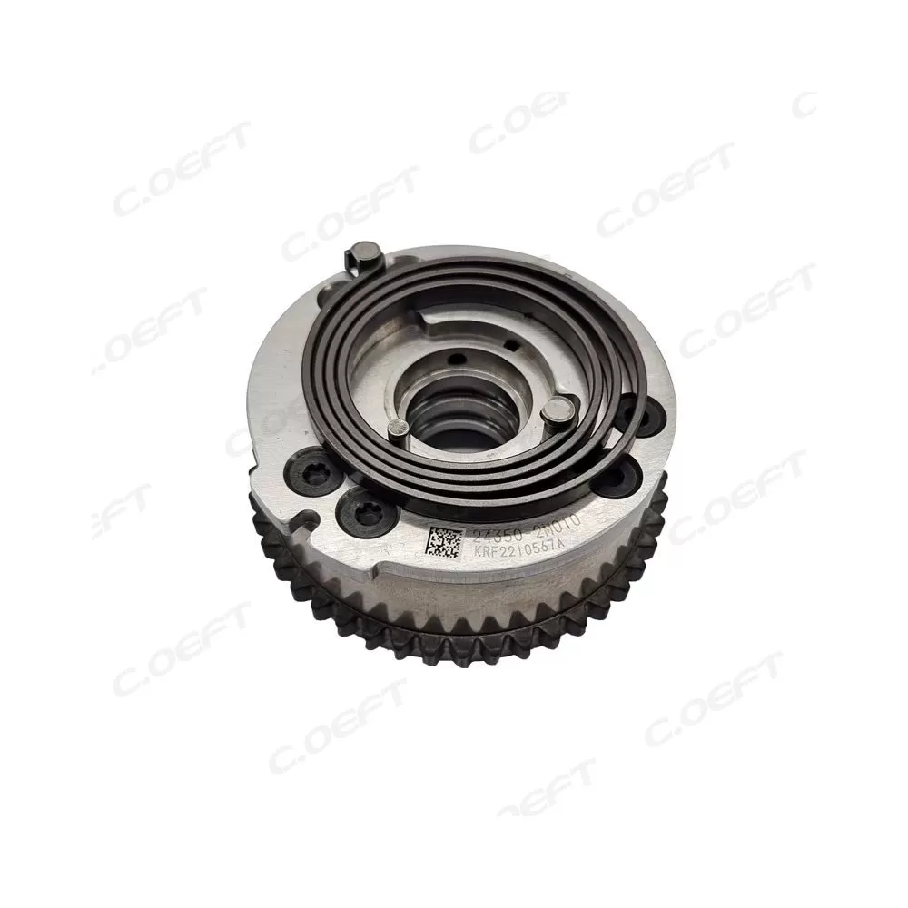 New High Quality Camshaft Adjuster Timing Gear Variable Valve Timing Sprocket 24350-2M010 for Hyundai Kia