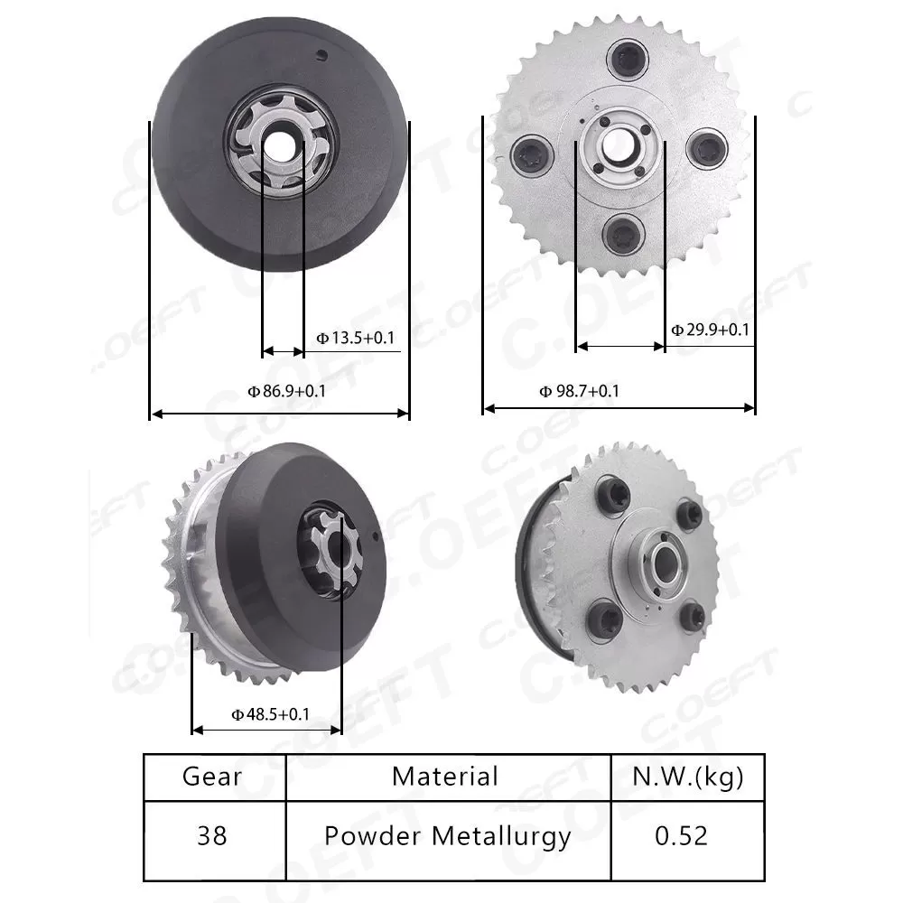 For BMW N52 VVT Timing Gear 11367583208