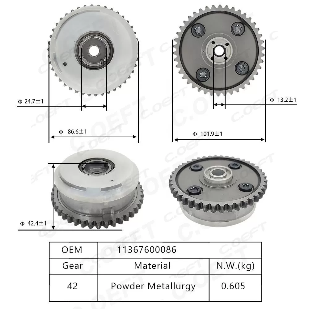 For BMW VVT Timing Gear 11367600086