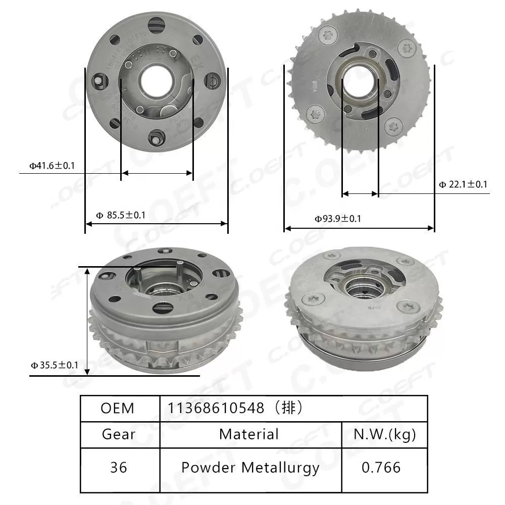 For BMW B38 B48 VVT Timing Gear 11368610548