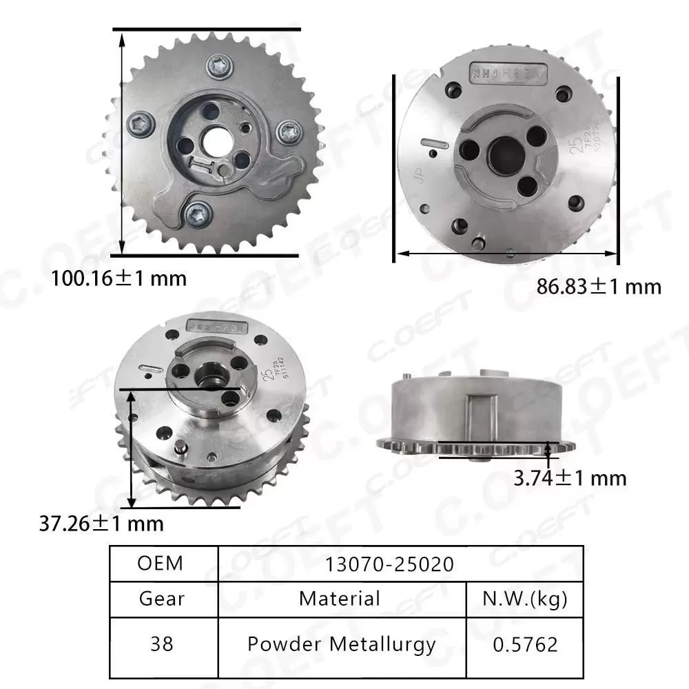 For Toyota M20A M20C  VVT Timing Gear 13070-25020