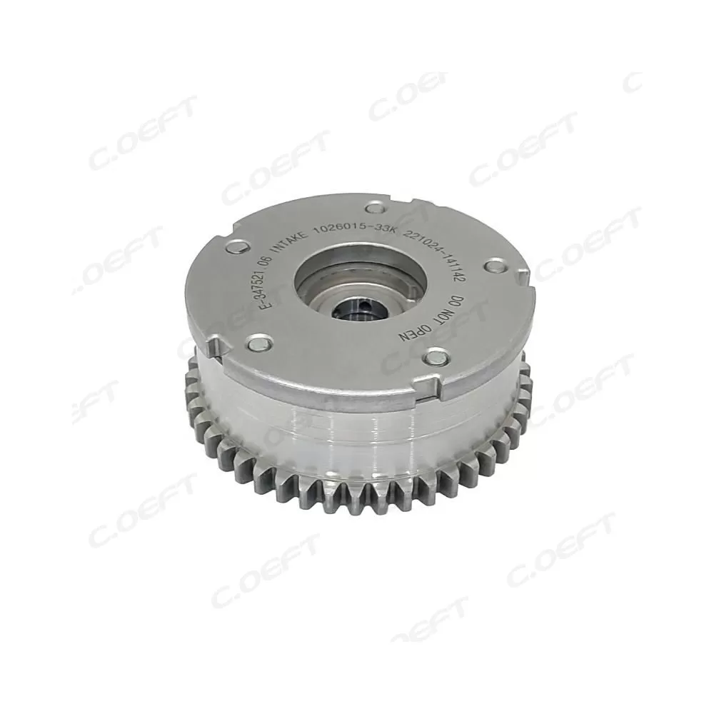 New Auto Parts Camshaft Position Actuator Variable Valve Timing Sprocket 1026015-33K for Bestune X80 1.8T
