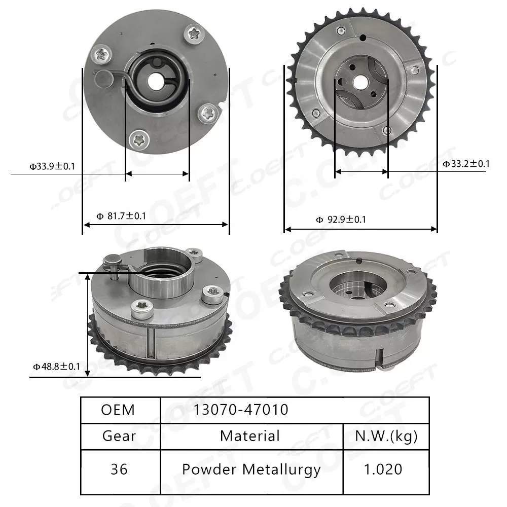 For Toyota 1NR Variable Valve Timing Gear 13070-47010