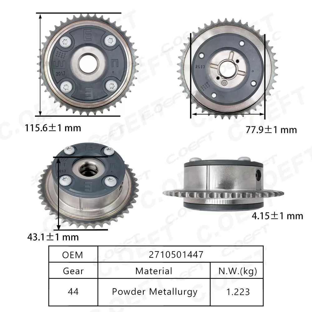 For Mercedes Benz 271.950  1.8  Adjustable Timing Gear A2710501447