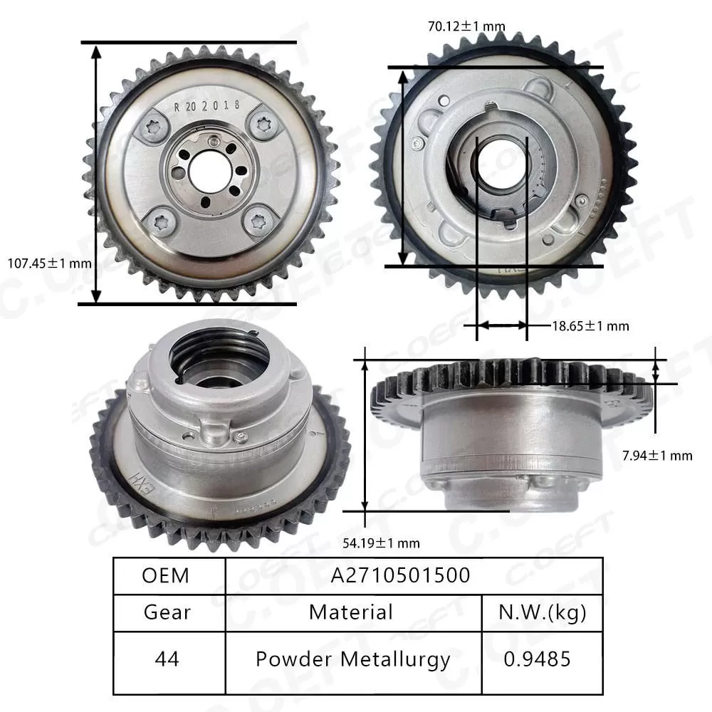 For Mercedes Benz 271.860  1.8  VVT Timing Gear  A2710501500  (Exhaust)