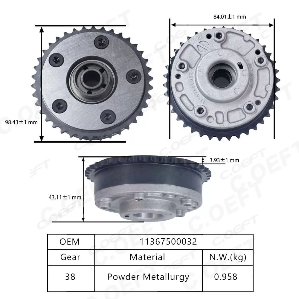 For BMW  N46 3.0 VVT Timing Gear 11367500032