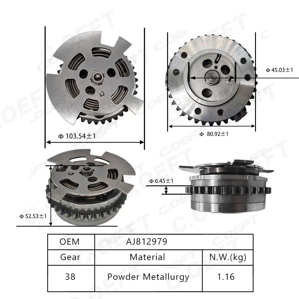 For Land Rover JAGvAR 3.0 5.0 VVT Timing Gear AJ812979