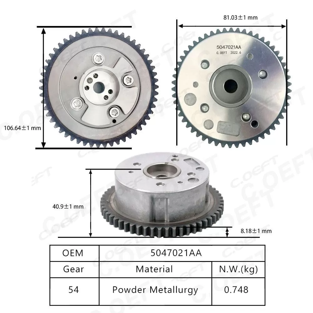 For Mitsubishi Compass 4B11 4B12 2.0 2.4L Variable Valve Timing Gear 5047021AA