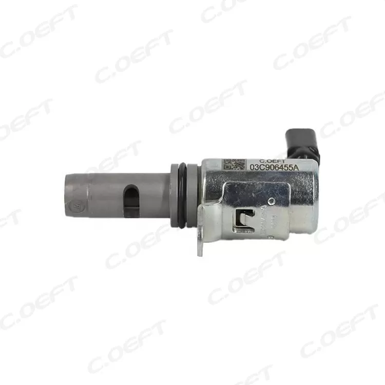 New Automatic Engine Oil Control Variable Valve Timing VVT Solenoid Engine Timing Oil Control Valve 03C906455A for VW AUDI