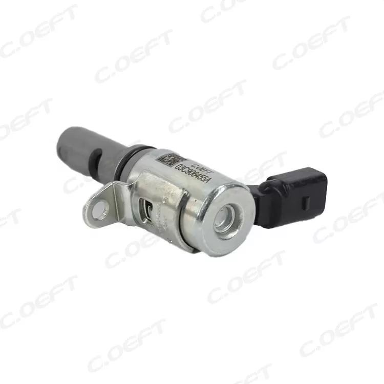 New Automatic Engine Oil Control Variable Valve Timing VVT Solenoid Engine Timing Oil Control Valve 03C906455A for VW AUDI