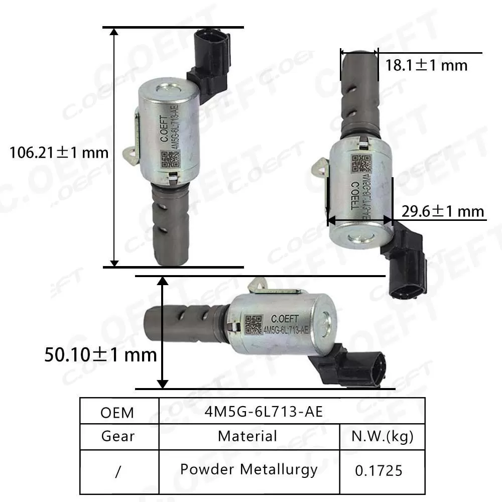 New Factory Wholesale Camshaft Position Actuator Solenoid Valve Oil Control Valve 4G20T-1003004 02000050 for Zotye