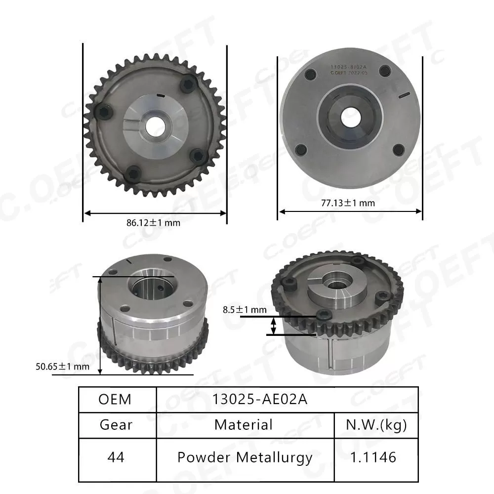 For NISSAN QR25 Adjustable Timing Gear 13025-AE02A