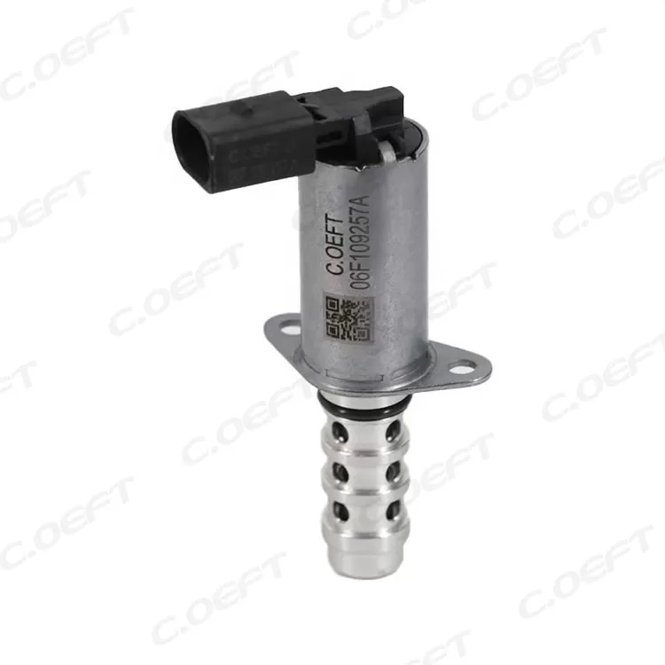 New Automatic Camshaft Position Actuator Solenoid Valve Engine Timing Oil Control Valve 06F109257A for audi