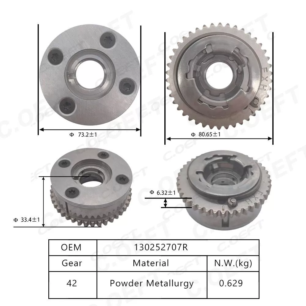 For Renault Camshaft Adjustment Unit 130252707R
