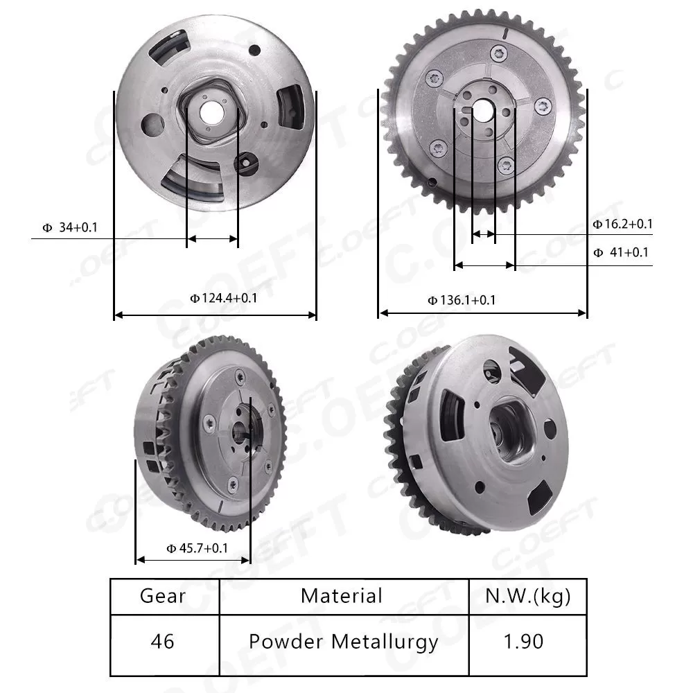 For Grand Cherokee 5.7L VVT Timing Gear 53022243AF
