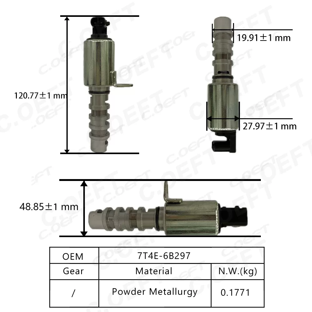 For Ford New Auto Parts Oil Control Variable Valve Engine Oil Control Variable Valve Timing VVT Solenoid 7T4E-6B297