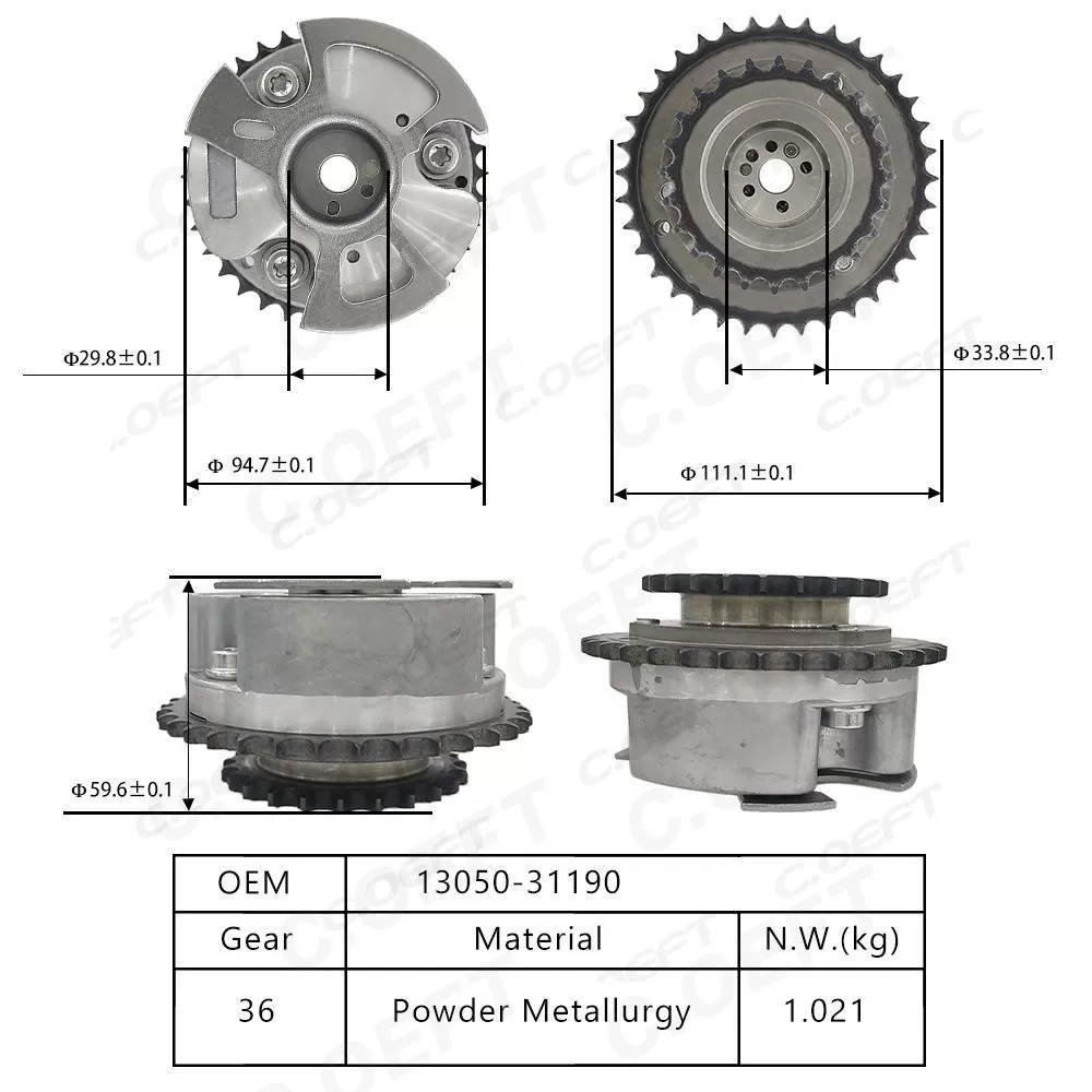 For Toyota  1GR 6GR 4.0 Variable Valve Timing Gear  13050-31190