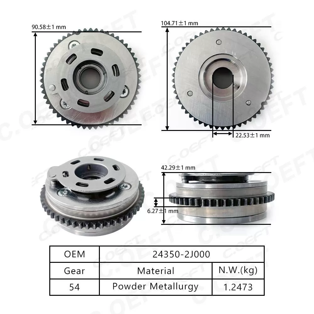 For HYUNDAI Engine Timing Gear 24350-2J000  INT