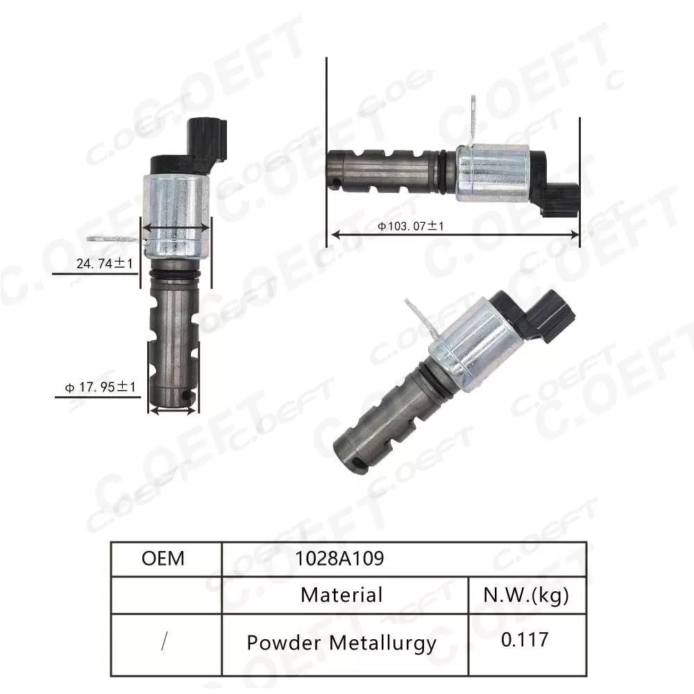 For Mitsubishi Jinxuan Wing God New Automatic Engine Timing Oil Control Valve Oil Control Valve 1028A109