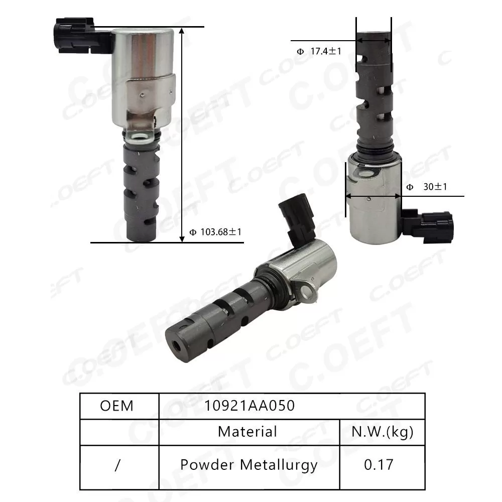 For Subaru New Factory Wholesale Engine Timing Oil Control Valve Oil Control Variable Valve 10921AA050