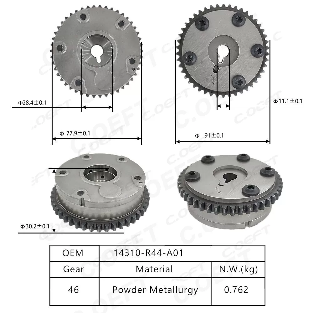 For Honda K24 2.4 VVT Timing Gear 14310-R44-A01