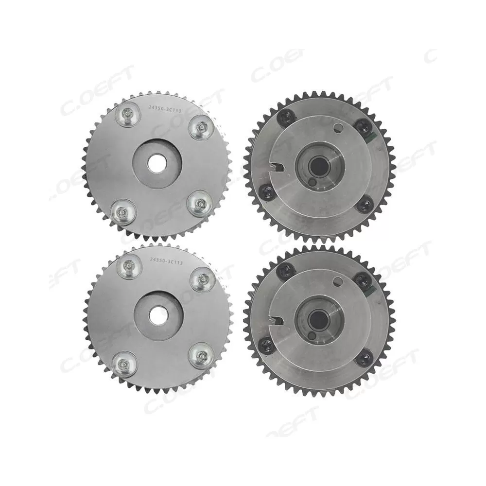 For Hyundai Azera G6DC G6DA G6DE 3.0 3.5 3.8 VVT Timing Gear 24350-3C113+24370-3C102