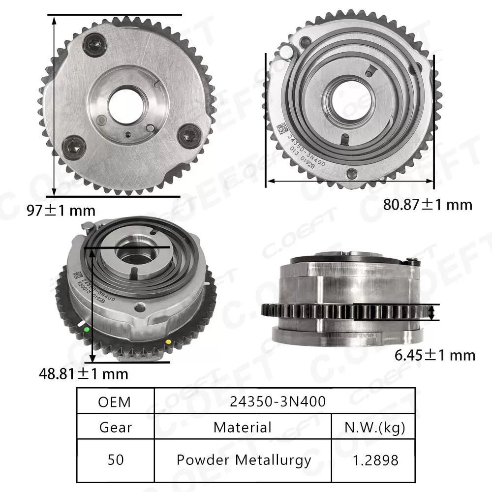 For Hyundai Adjuster Timing Gear INT 24350-3N400