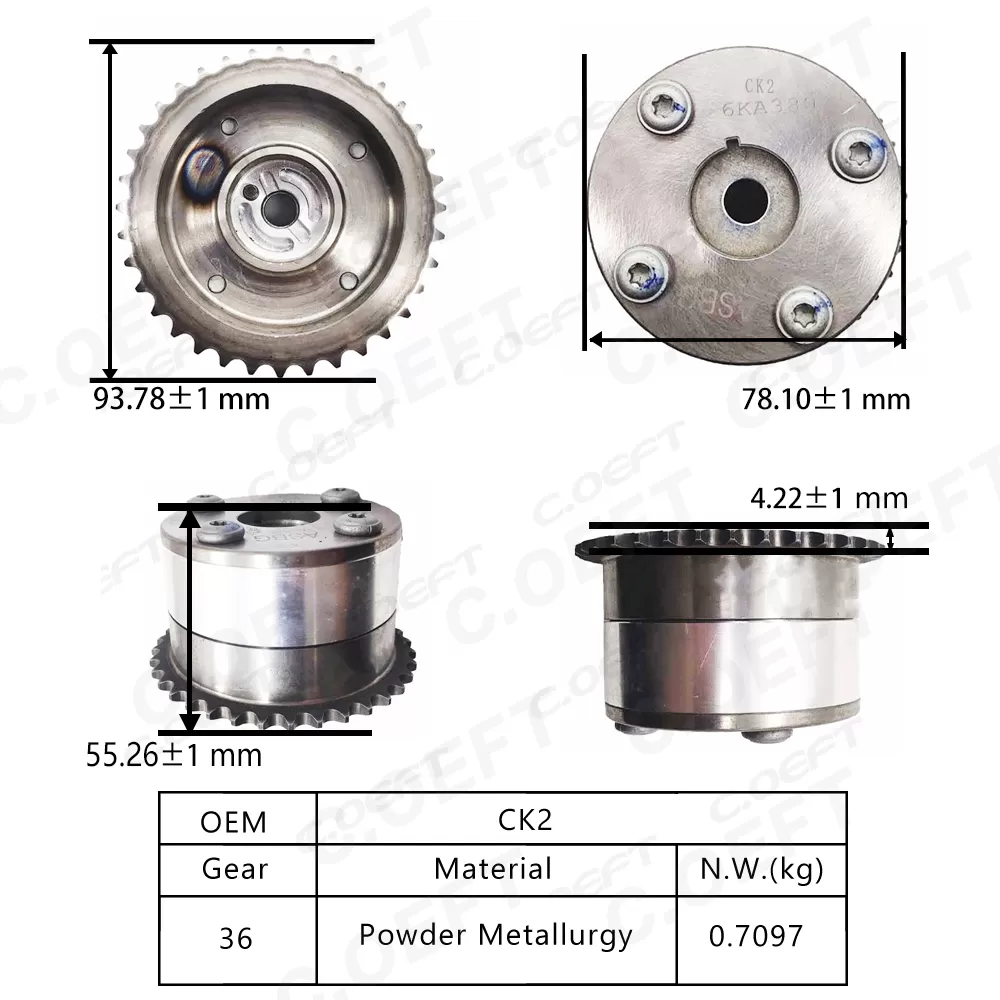For CK2 Variable Valve Timing Gear CK2