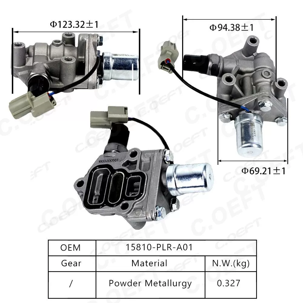 For Honda New Factory Wholesale Oil Control Valve Oil Control Variable Valve 15810-PLR-A01