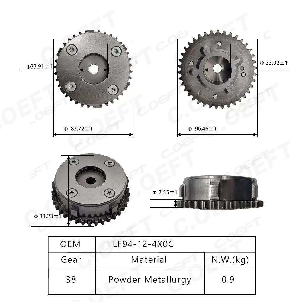 For Mazda Variable Valve Timing Gear  LF94-12-4X0C