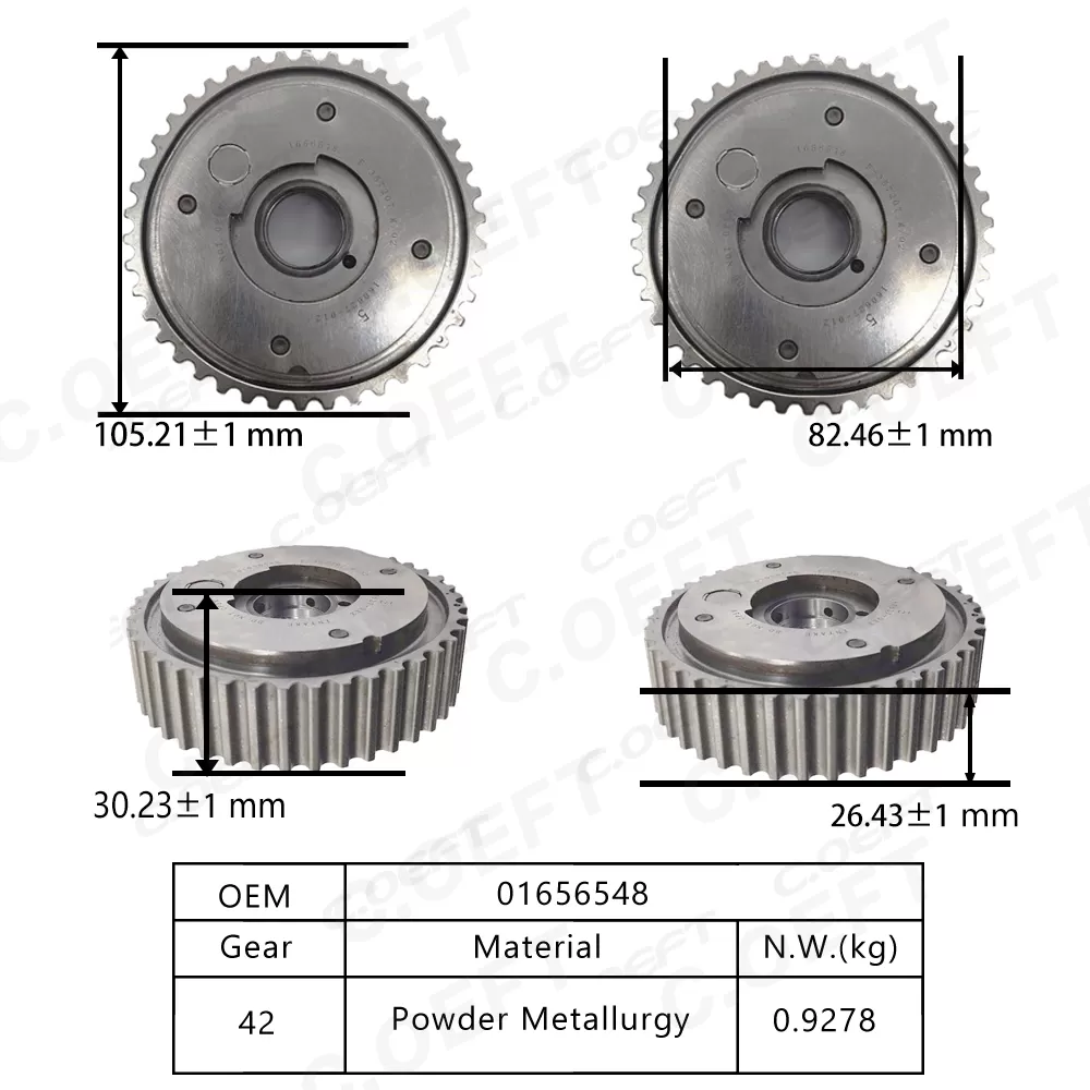 For Volvo 1.0 Adjustable Timing Gear 01656548
