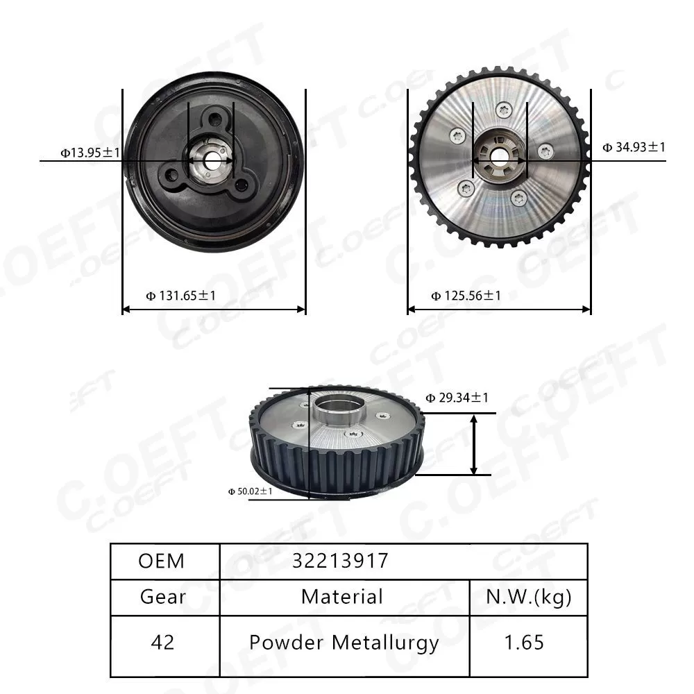 For Volvo B420 2.0 Actuator Timing Gear 32213917